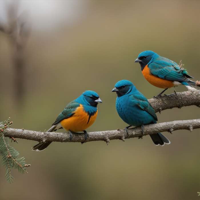 Guide d'identification des oiseaux : familles, couleurs et habitats